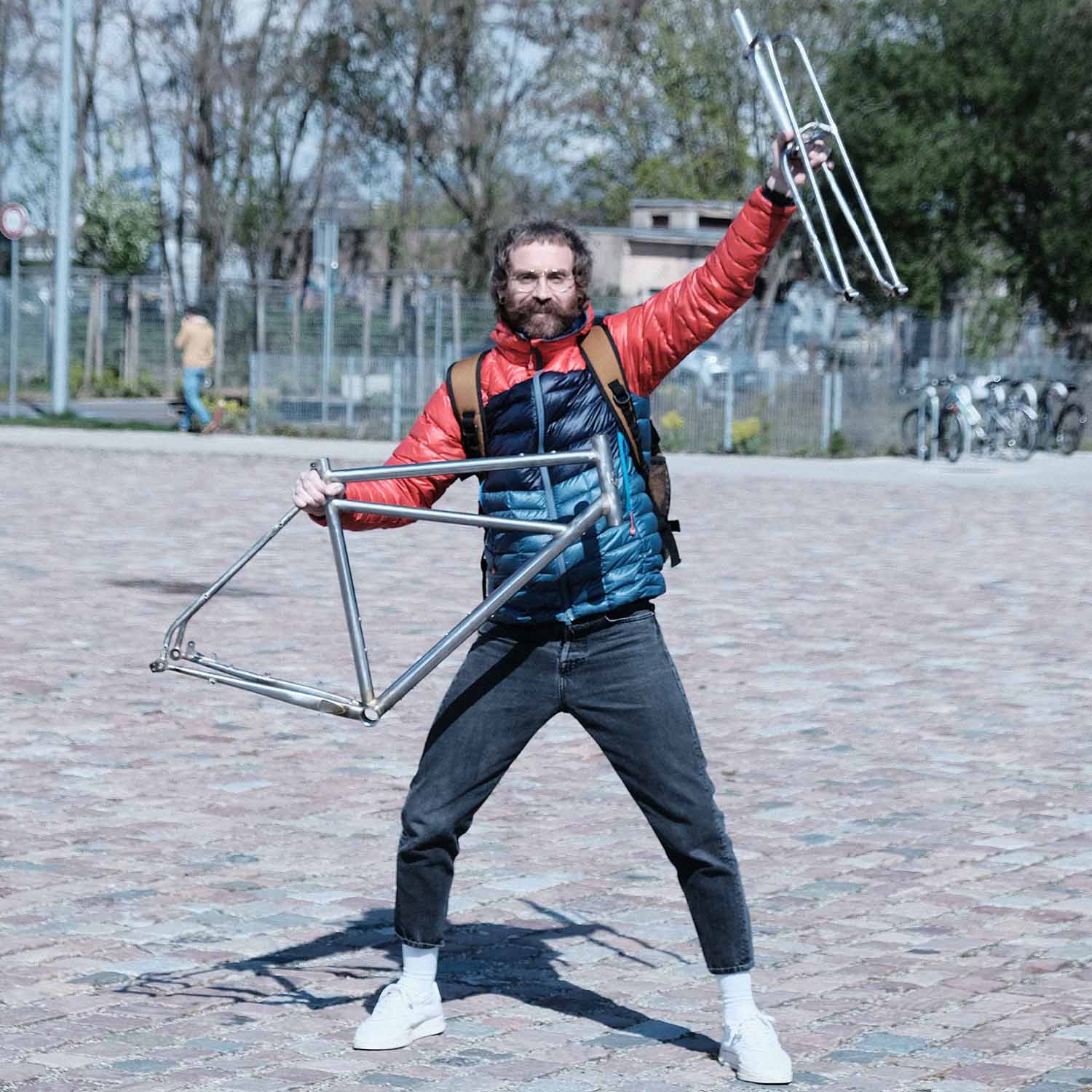 Handcrafted bike building